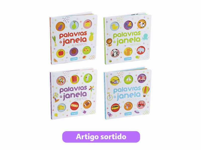 Livro Palavras À Janela Modelos Sortidos