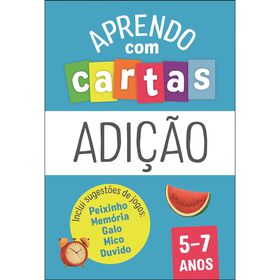 Aprendo Com Cartas - Adição (5-7 Anos)