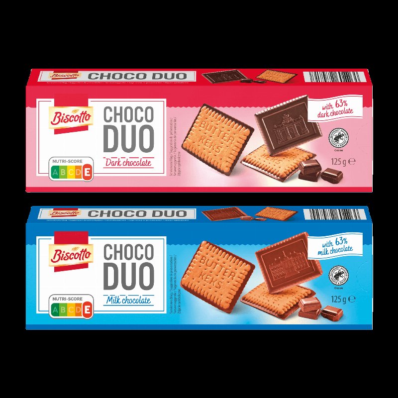Bolachas Duo Com Chocolate Sortido