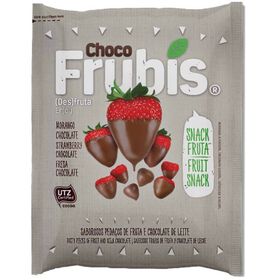 Morango Desidratado Com Chocolate De Leite Frubis 25 gr