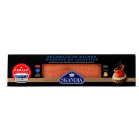 Lombo De Salmão Fumado Noruega + Oferta Sucedâneo Caviar Skandia 200 gr