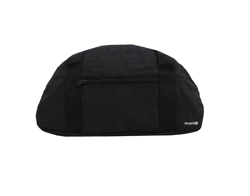 Saco Dobrável Airport Preto 14 l 40X20X20Cm