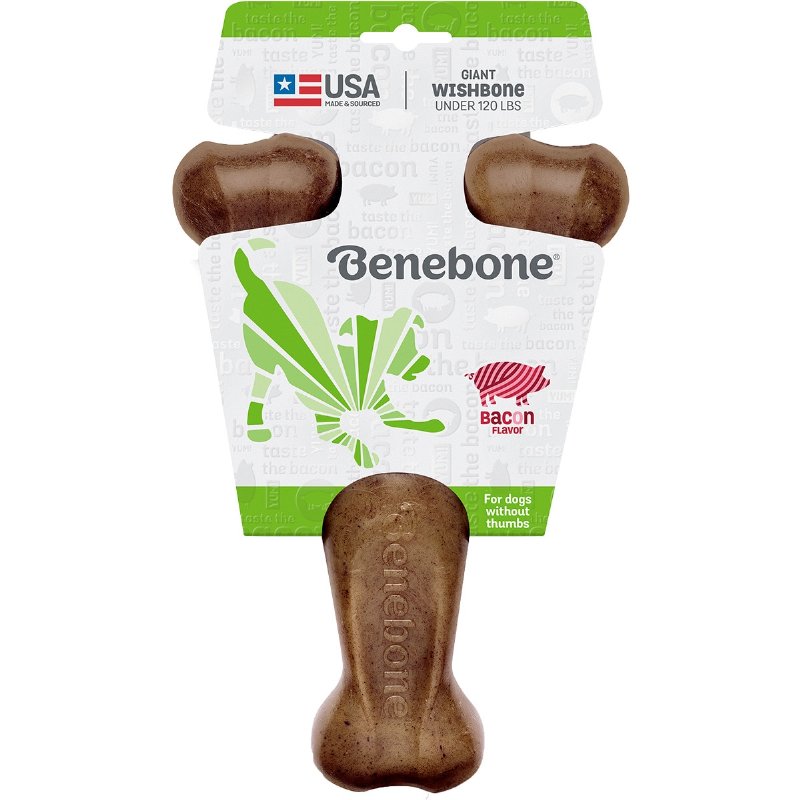 Brinquedo Para Cão Wishbone De Bacon Tamanho Xl 1 unidade