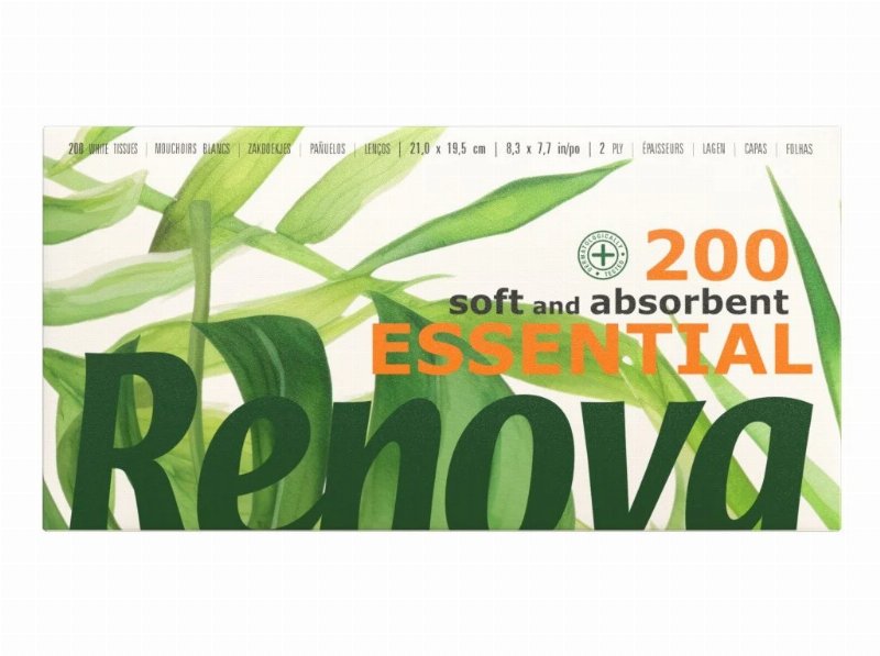 Lenços Renova Faciais Plenitude 200Un