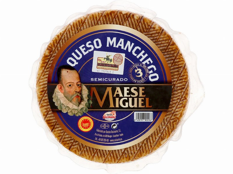Queijo Manchego Maese Miguel Semi Curado Dop Kg