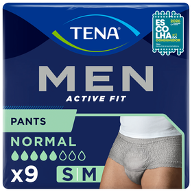 Cuecas Incontinência Normal Pants S/M Tena 9 Un