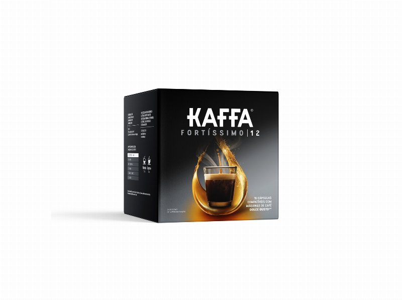 Cápsulas Kaffa Café Compativel Dolce Gusto Negro 16Un