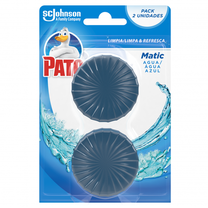 Bloco Sanitário Para Autoclismo Água Azul Pato 0.1Kg