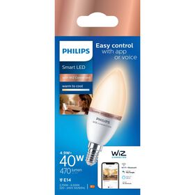 Lâmpada Led Chama Wi-Fi E14 2700-6500K 40W Philips 1 Un