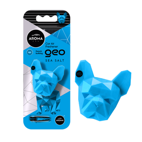 Ambientador Auto Encaixar Geo Dog Azul Brisa Marinha Aroma Car
