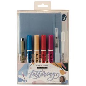 Kit De Iniciação Lettering Azul Talens