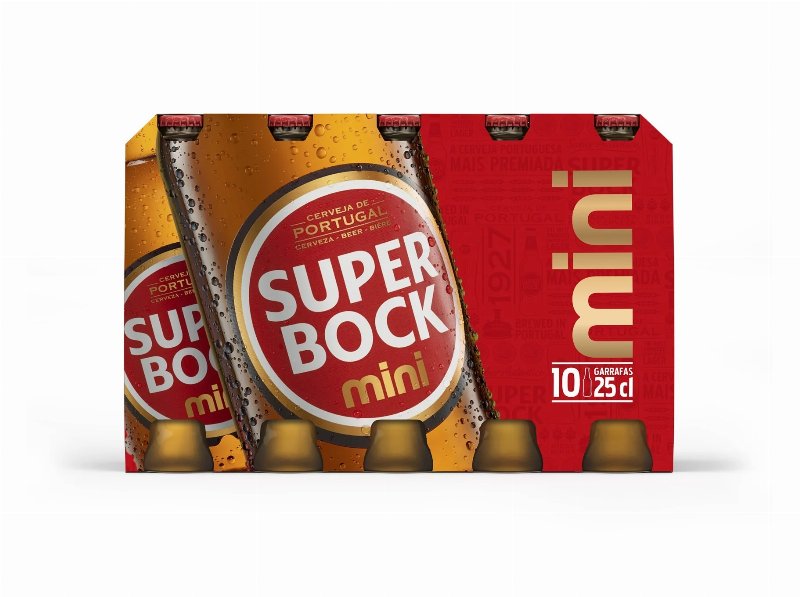 Cerveja Branca Super Bock Tp 10X0.25 l