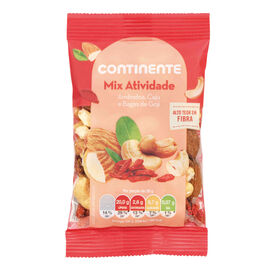 Mix Frutos Secos Atividade Continente 50 gr