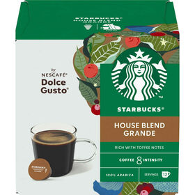 Cápsulas De Café House Blend Americano Int 8 Starbucks 12 Un
