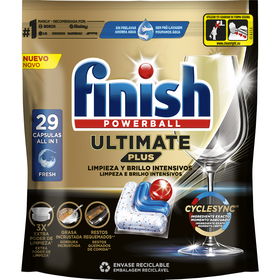 Detergente Máquina Loiça Pastilhas Ultimate Plus Finish