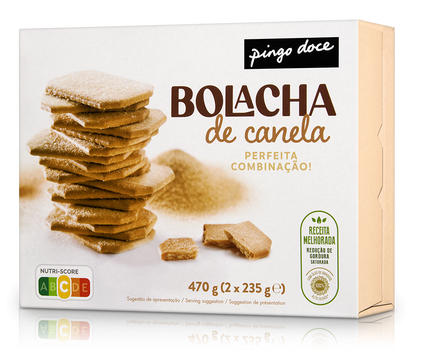 Bolachas De Canela Pingo Doce 0.47Kg