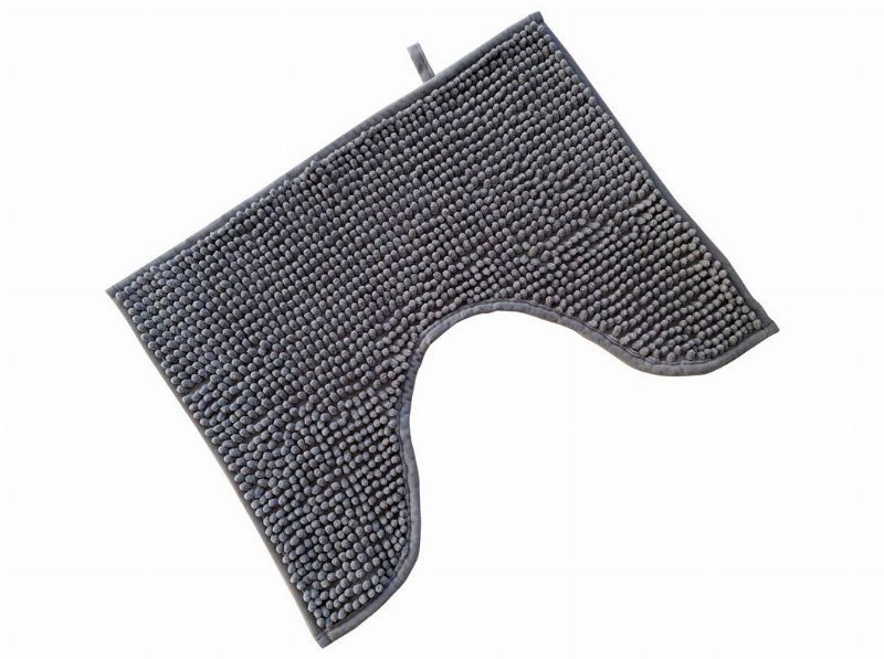 Tapete Casa De Banho 95% Poliester Reciclado Actuel 900 g Cinzento 50X40Cm