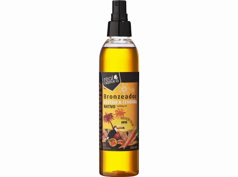 Oleo Real Natura Urucum Cenoura Spf15 200 ml