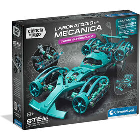 Clementoni - Kit Laboratório De Mecânica Carro Supersónico