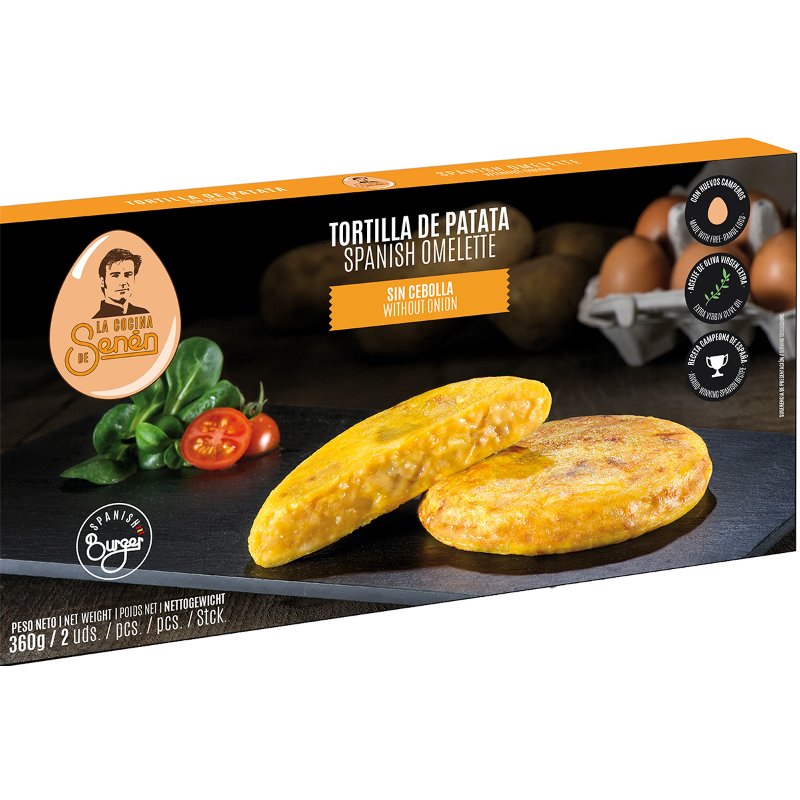 Mini Tortilha De Batata Sem Cebola 360 g