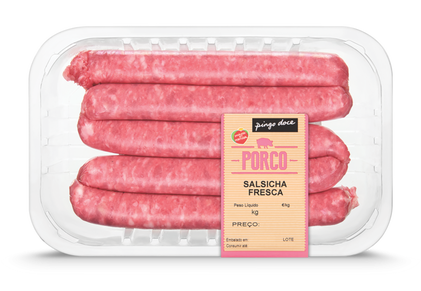 Salsichas Frescas De Porco Embaladas Pingo Doce 0.47Kg