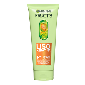 Champô Liso Keratina Garnier Fructis 200 ml