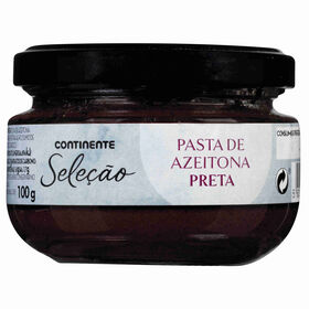 Pasta De Azeitona Preta Continente Seleção 100 gr