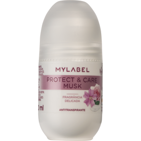 Desodorizante Roll-On Protect & Care Musk Mylabel 50 ml