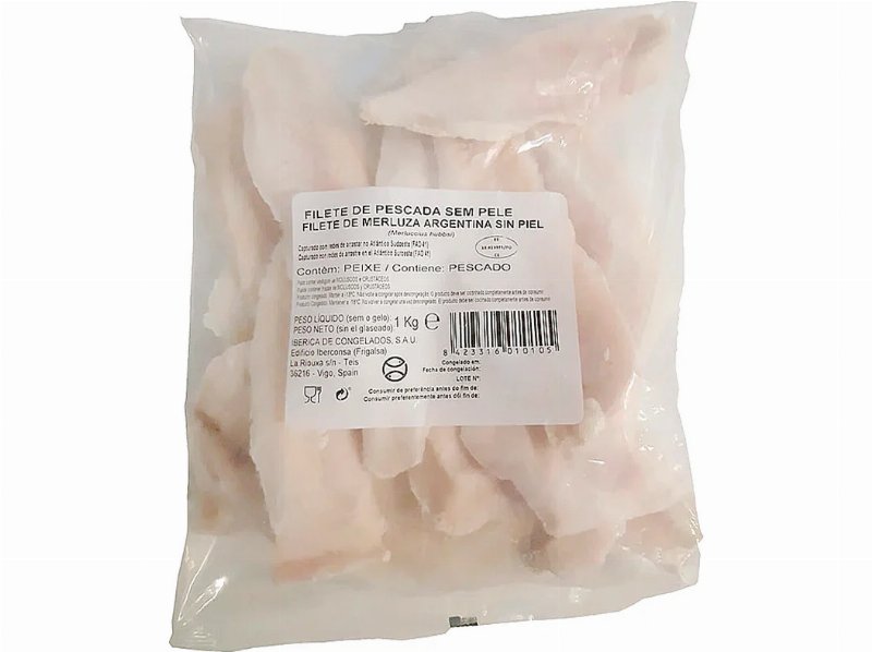 Filete De Pescada Congelado 1 kg
