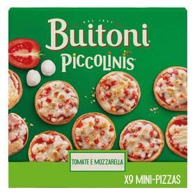 Mini Pizzas De Tomate E Mozzarella Buitoni Piccolinis 270 gr (9 Un)