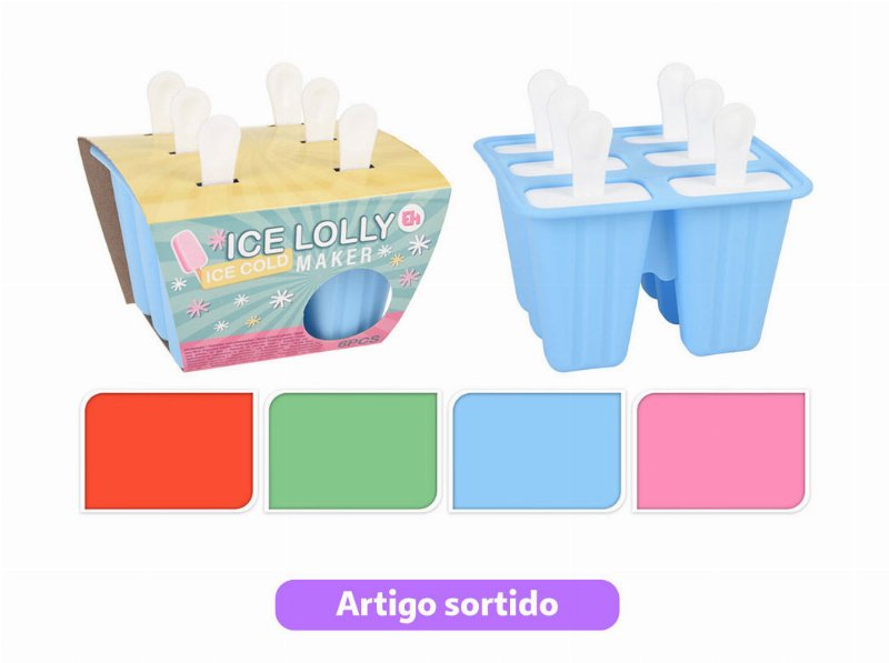 Cuvete Para Gelado 14X123X125Cm Cores Sortidas