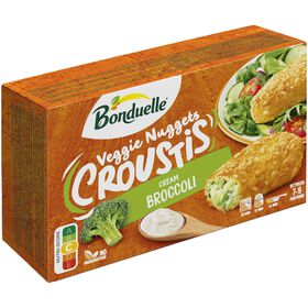 Nuggets Veggie Croustis Brócolos E Creme De Natas E Queijo Bonduelle 305 gr