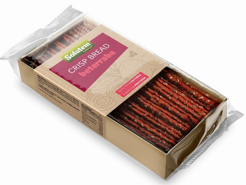 Tostas Salutem Crisp Bread Beterraba 130 g