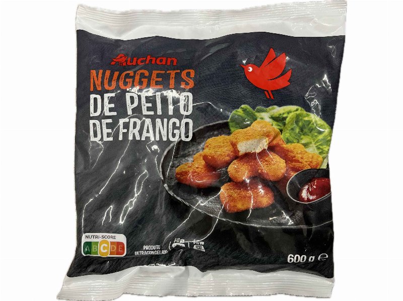 Nuggets Peito Frango Auchan 600 g