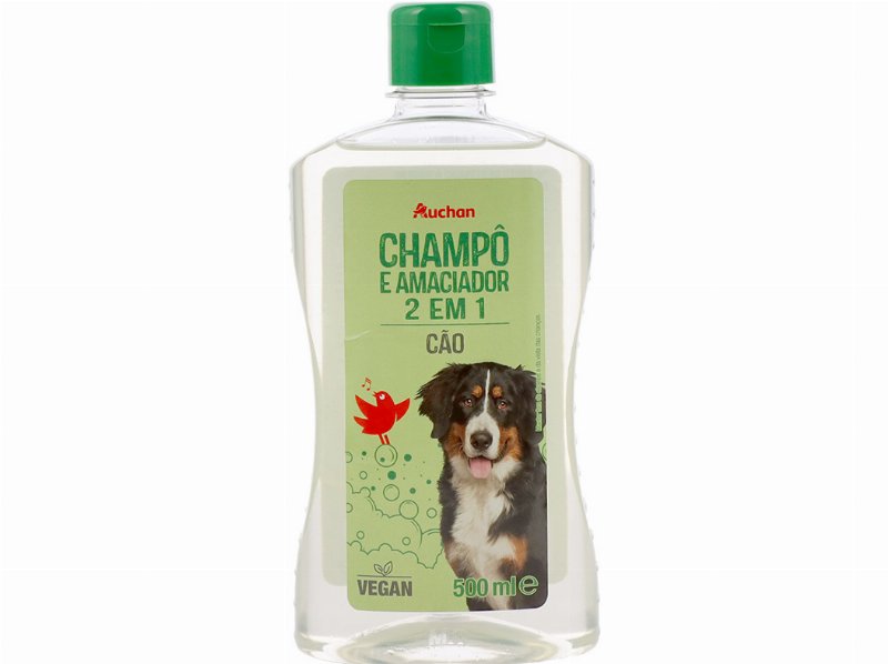 Champô Vegan Cão 2 Em 1 Auchan 500 ml
