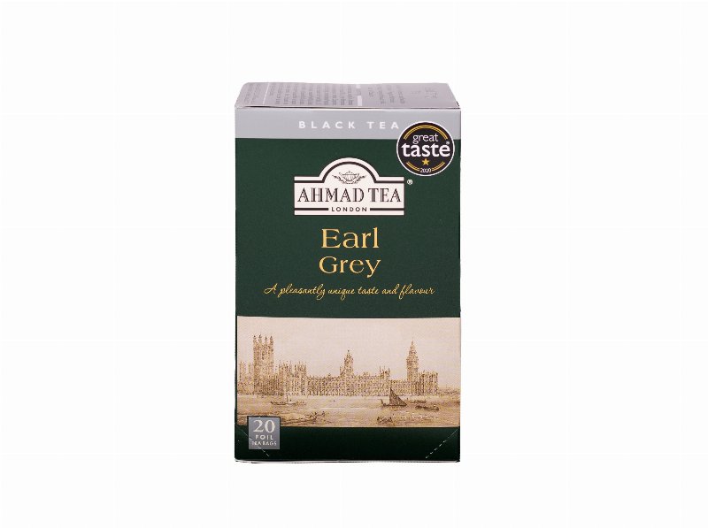 Chá Ahmad Earl Grey 20 Saquetas