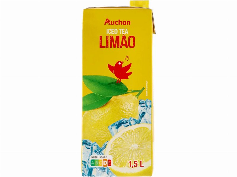 Iced Tea Auchan Limão Brick 1.5 l