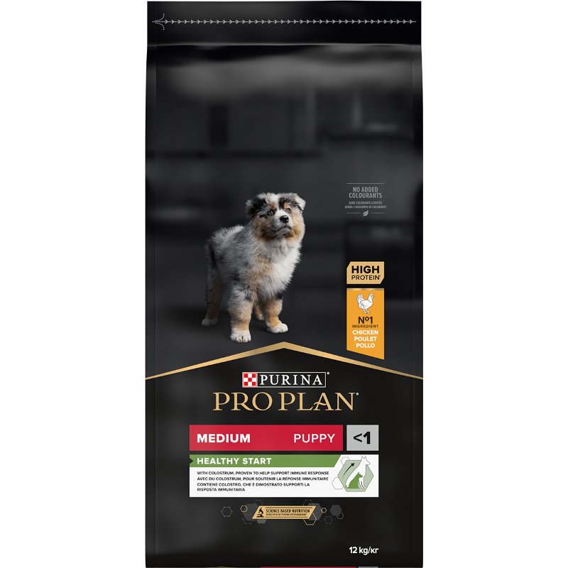 Alimento Seco Para Cão Pequeno Médio De Frango 12 kg