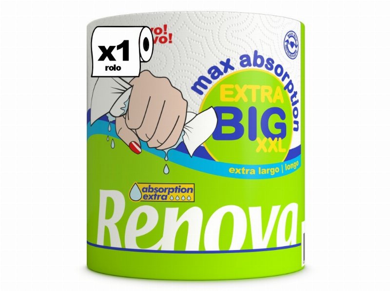 Rolo Cozinha Renova Jumbo 1Un