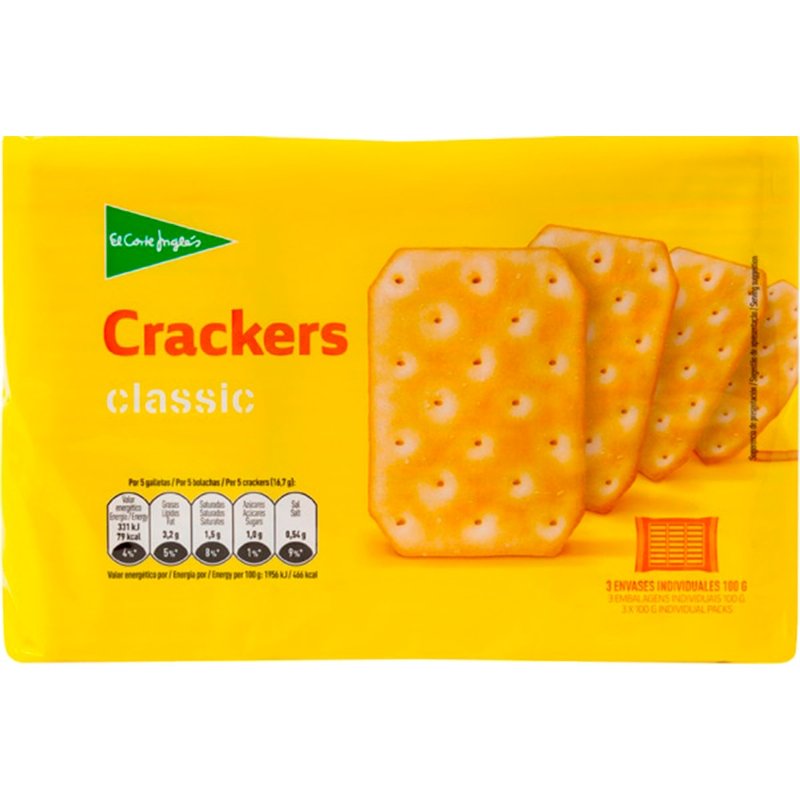 Crackers Clássicas 3X100 g 300 g