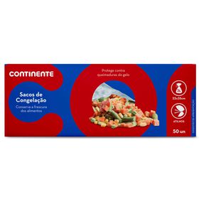 Sacos Para Congelar 3 l Continente 50 Un