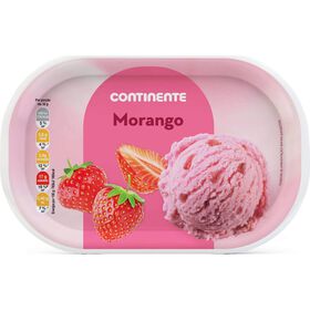 Gelado Morango Continente 1 Lt