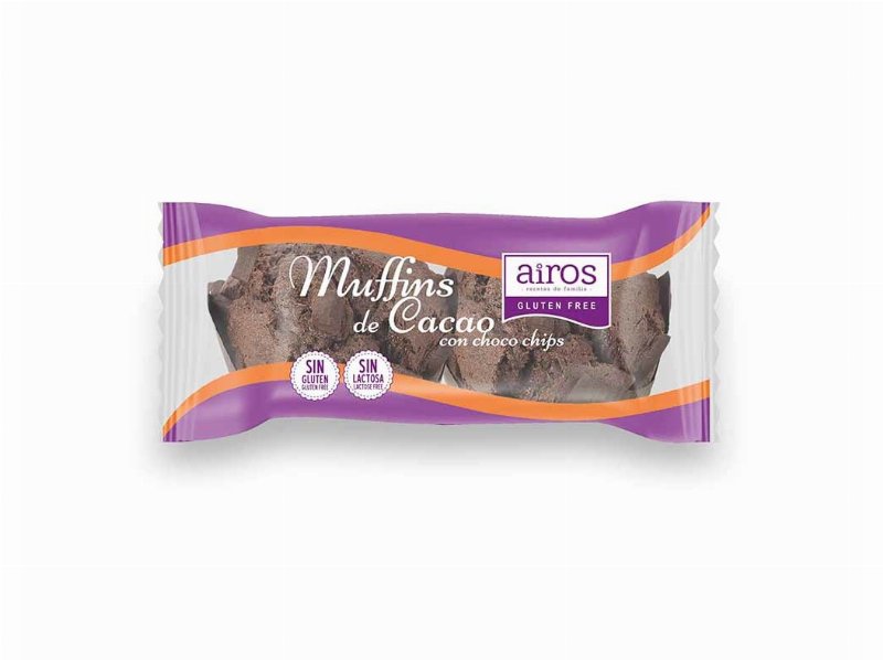 Muffin Airos Cacau Sem Glúten 170 g