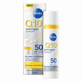 Fluído Diário Q10 Glycostop Fps 50 Nivea 40 ml