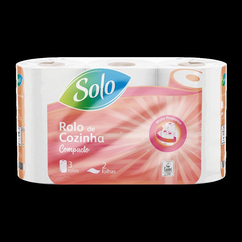 Rolo De Cozinha Compacto 2 Folhas