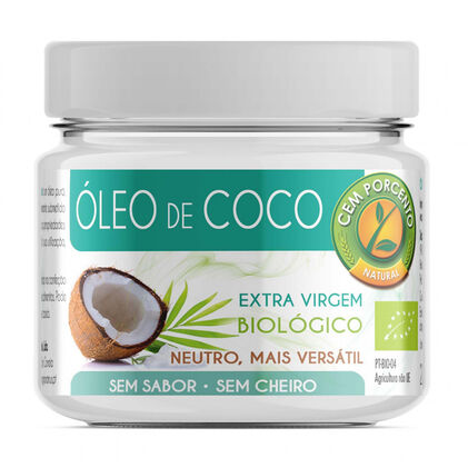 Óleo De Coco Puro Biológico Cem Porcento 0.2L