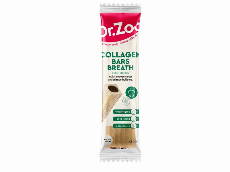 Barrita Colagénio Para Cão Dr.zoo Hálito 80 g