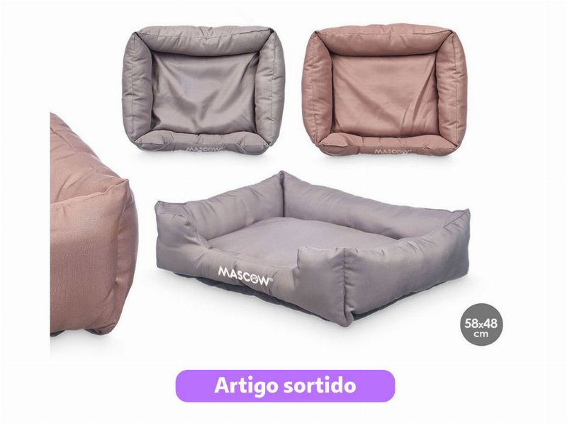 Cama Para Animais Mascow Retangular 58X48Cm Cores Sortidas