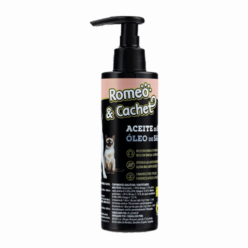 Óleo De Salmão Para Cão E Gato 200 ml