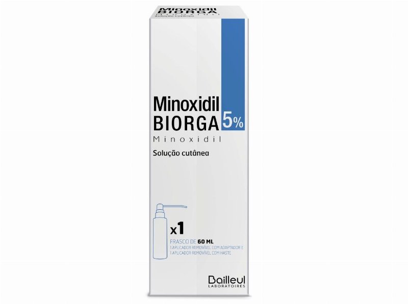 Solução Cutânea Biorga Minoxidil 50 Mg/Ml 60 ml